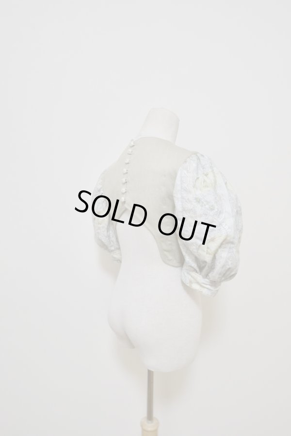 画像3: DECO depuis 1985 FLOWER GATHER SLEEVE 2WAY VEST (3)