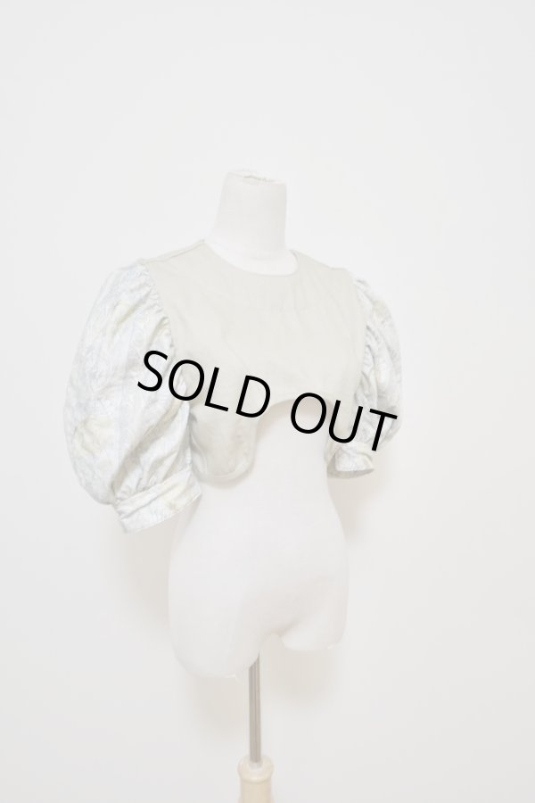 画像2: DECO depuis 1985 FLOWER GATHER SLEEVE 2WAY VEST (2)