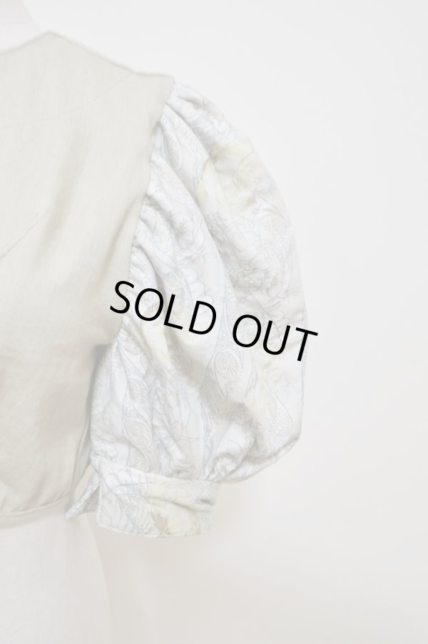 画像4: DECO depuis 1985 FLOWER GATHER SLEEVE 2WAY VEST (4)