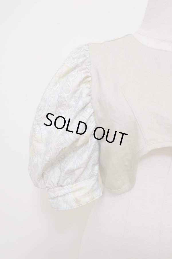 画像5: DECO depuis 1985 FLOWER GATHER SLEEVE 2WAY VEST (5)