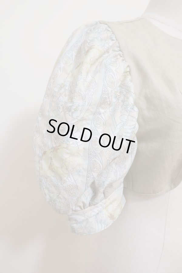 画像6: DECO depuis 1985 FLOWER GATHER SLEEVE 2WAY VEST (6)