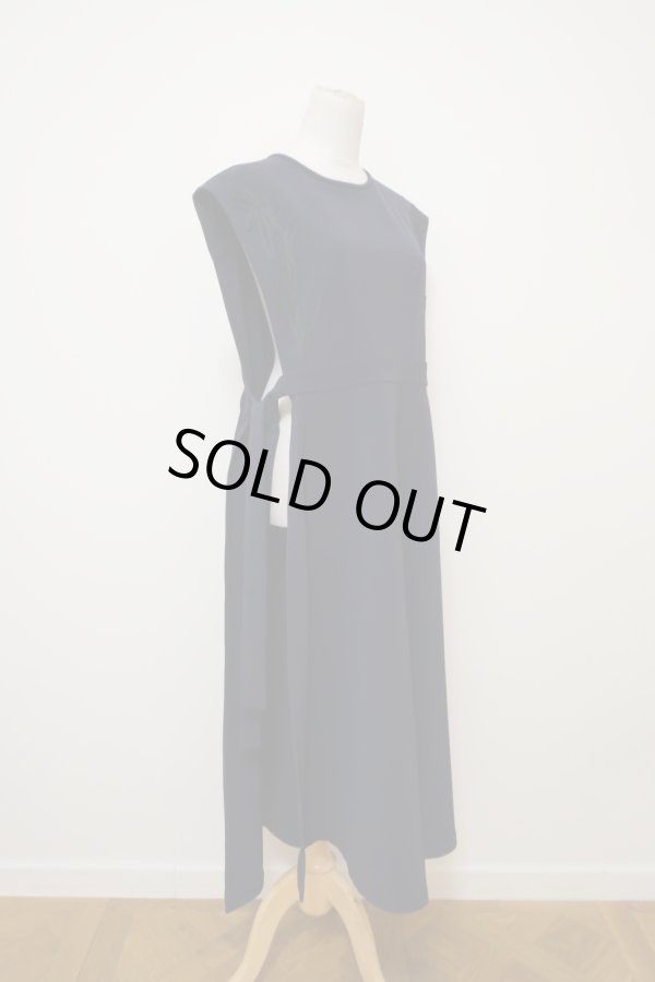 画像3: LOKITHO cord emb.long vest  navy × black (3)