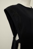 画像5: LOKITHO cord emb.long vest  navy × black (5)
