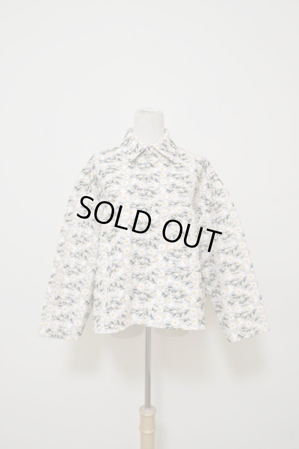 画像1: MERELY MADE（ メアリーメイド）INDIAN CROPPED SHIRTS / Flower (1)