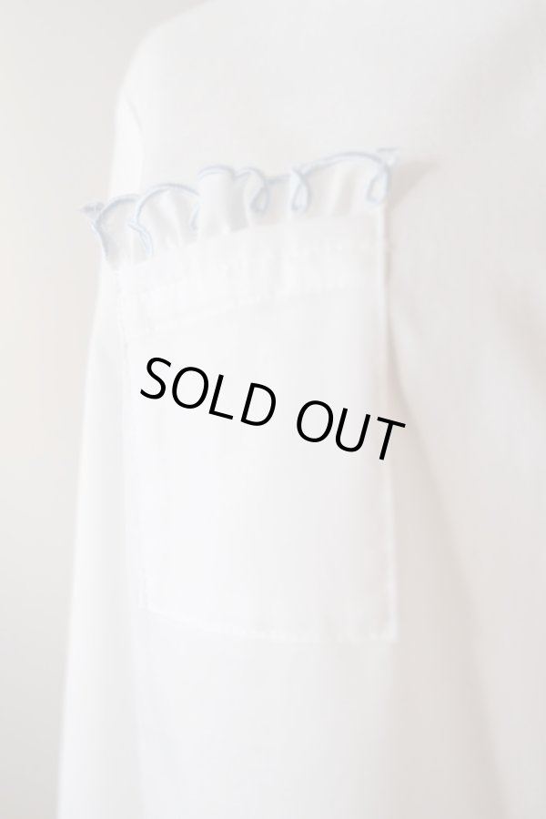 画像5: SOWA Roll blouse  white  (5)