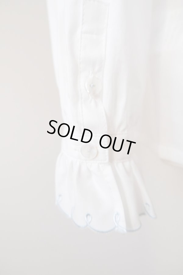 画像7: SOWA Roll blouse  white  (7)