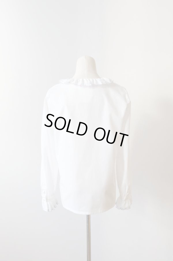 画像3: SOWA Roll blouse  white  (3)