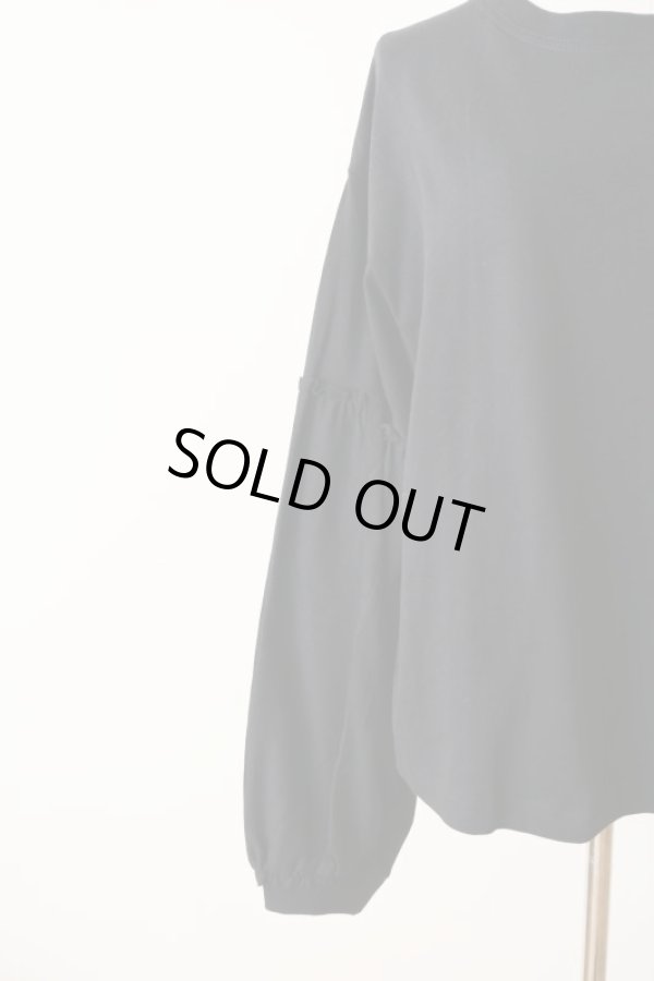 画像4: YuumiAria（ユウミアリア）Long Sleeve Gather T (4)