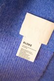 画像5: KLOKE ( クローク )Ascetic Wool Scraf Poseidon Blue (5)