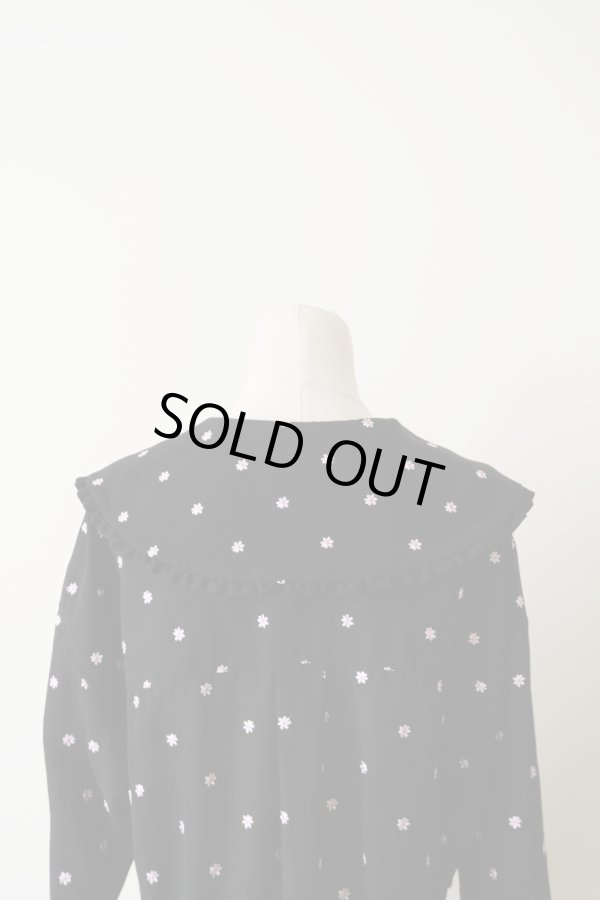 画像4: SOWA Confetti blouse black (4)