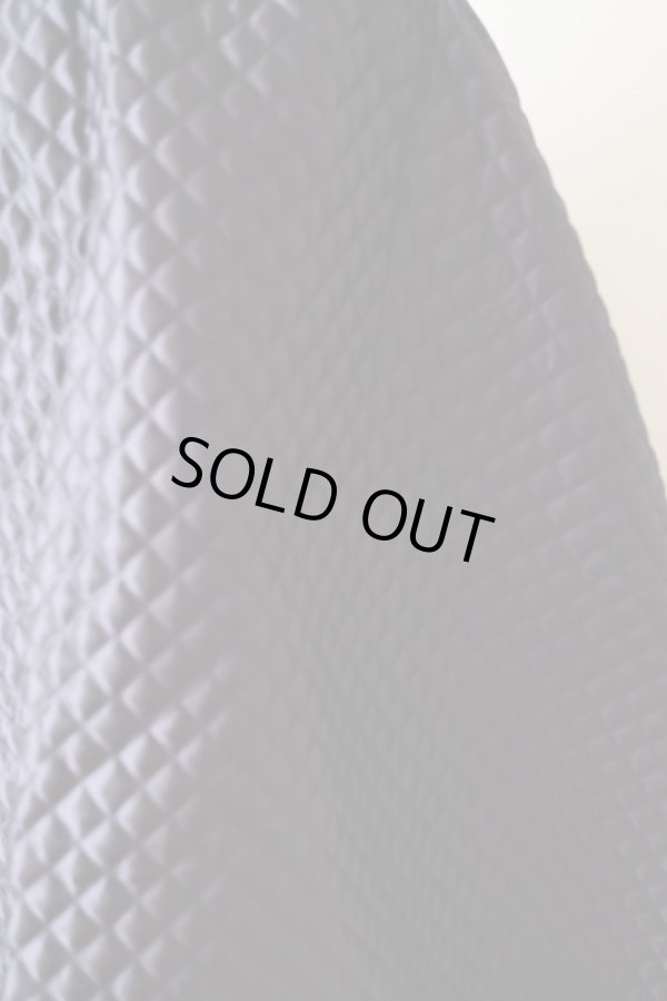 画像4: youmolaugh サテンキルティングスカート　NAVY (4)