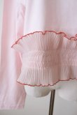 画像4: NON TOKYO PLEATS FRILL LONG C/S PINK (4)