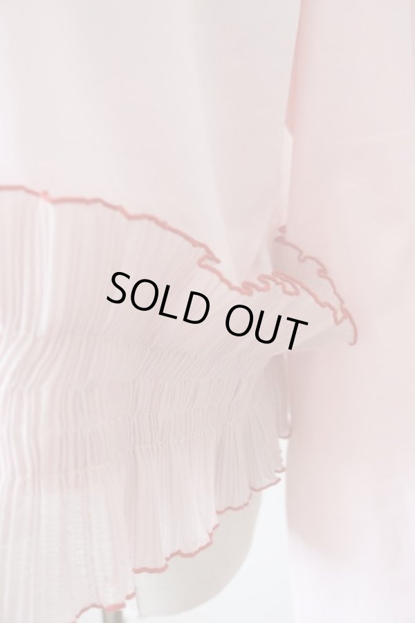 画像6: NON TOKYO PLEATS FRILL LONG C/S PINK (6)