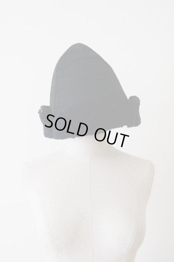 画像2: NEYVOR Rossian Sauna Hat　black (2)