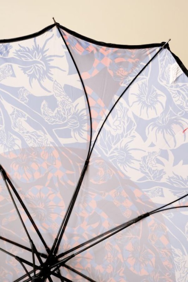 画像5: HENRIK VIBSKOV Greenhouse Umbrella　Blue Red Tomato Checks (5)