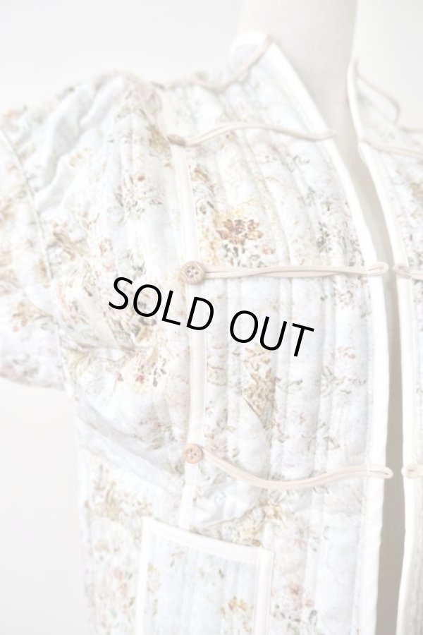 画像4: DECO depuis 1985 FLOWER QUILT PUFF SLEEVE VEST (4)