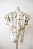 画像3: DECO depuis 1985 FLOWER QUILT PUFF SLEEVE VEST (3)