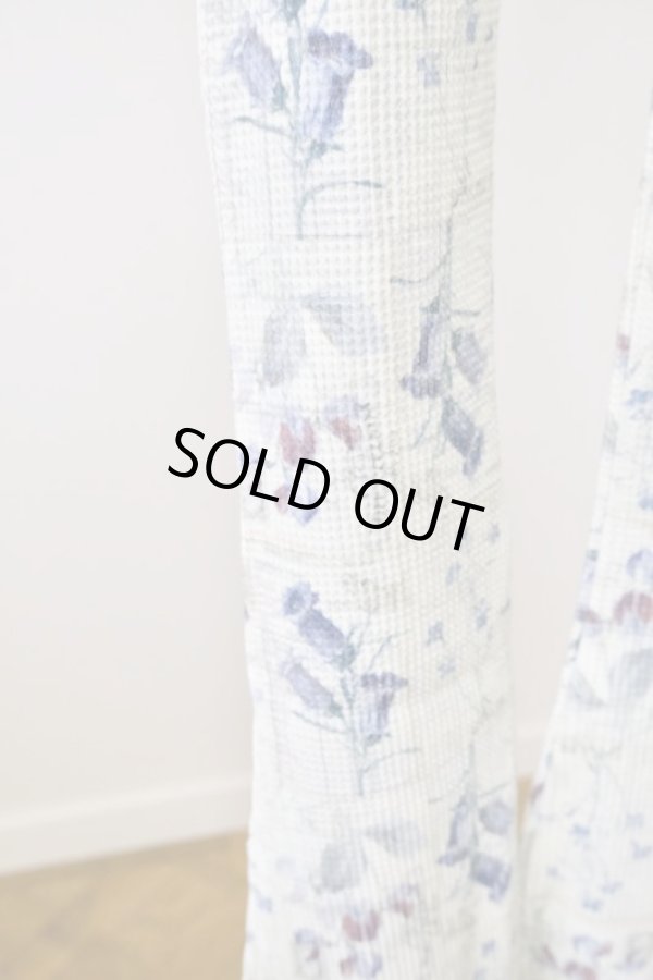 画像3: DECO depuis 1985 PRINT THERMAL PANTS  ANTIQUE FLOWER  (3)