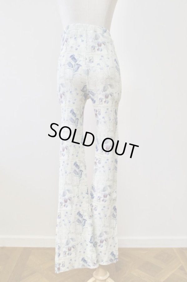画像4: DECO depuis 1985 PRINT THERMAL PANTS  ANTIQUE FLOWER  (4)