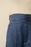 画像4: LOKITHO BELT DENIM PANTS blue (4)