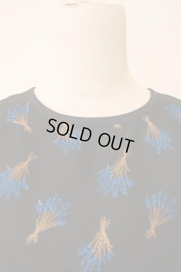 画像7: LOKITHO SPOT EMB DRESS blue (7)