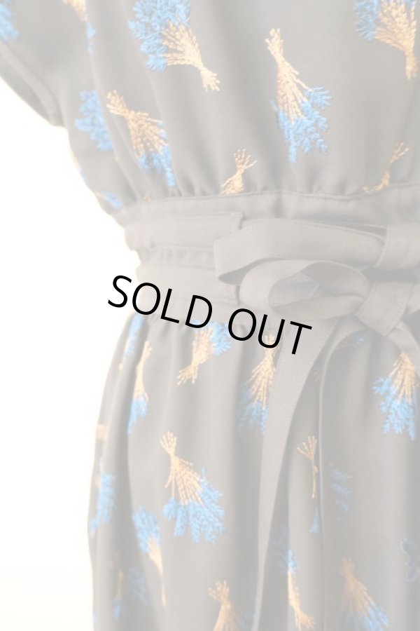 画像5: LOKITHO SPOT EMB DRESS blue (5)