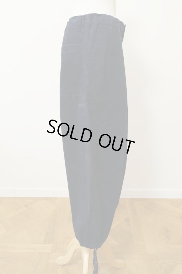 画像2: MERELY MADE（ メアリーメイド）REMIUM FLUFFY MOMADIC PANTS NAVY (2)