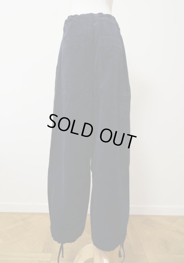 画像3: MERELY MADE（ メアリーメイド）REMIUM FLUFFY MOMADIC PANTS NAVY (3)