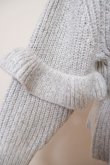 画像5: naokitomizuka (ナオキトミヅカ) Frill conscious knit　grey (5)