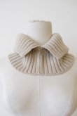 画像1: DECO depuis 1985  KNIT BALACLAVA beige (1)