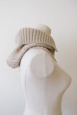 画像2: DECO depuis 1985  KNIT BALACLAVA beige (2)