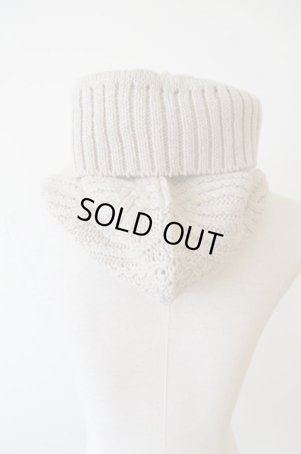 画像3: DECO depuis 1985  KNIT BALACLAVA beige (3)