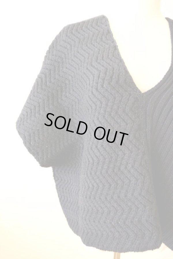 画像4: DECO depuis 1985 3WAY KNIT VEST  navy (4)