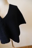 画像3: DECO depuis 1985 3WAY KNIT VEST  navy (3)