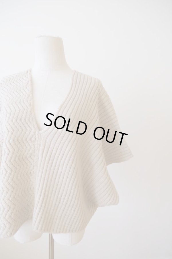 画像4: DECO depuis 1985 3WAY KNIT VEST  beige (4)