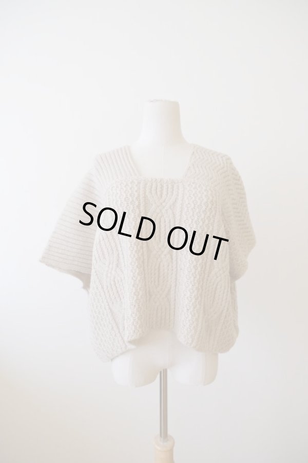 画像3: DECO depuis 1985 3WAY KNIT VEST  beige (3)