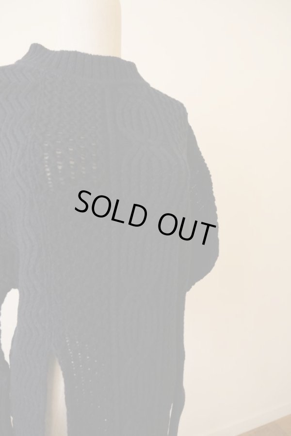 画像4: DECO depuis 1985  GESSYOKU SLIT KNIT navy (4)