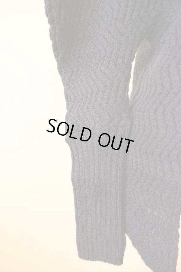 画像7: DECO depuis 1985  GESSYOKU SLIT KNIT navy (7)