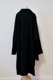 画像5: JUHA (ユハ）OVERSIZED PONCHO COAT black (5)