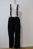 画像1: SOWA corduroy pants black (1)