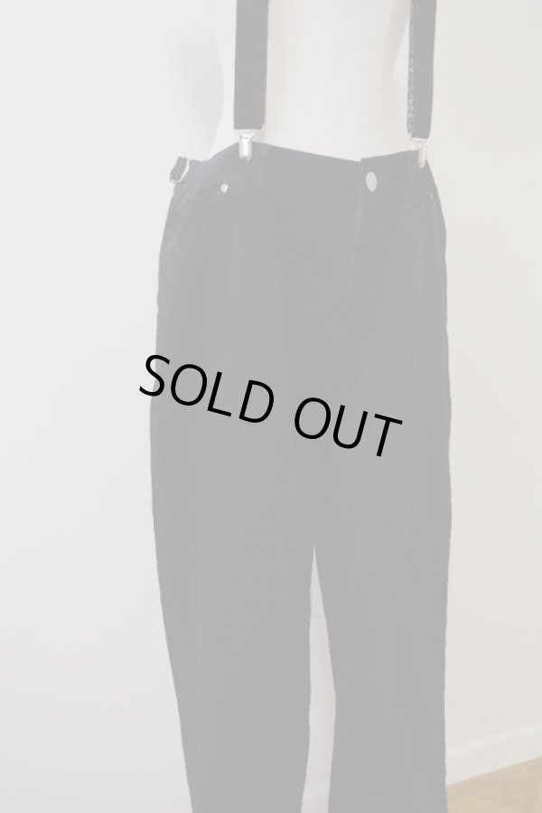 画像4: SOWA corduroy pants black (4)