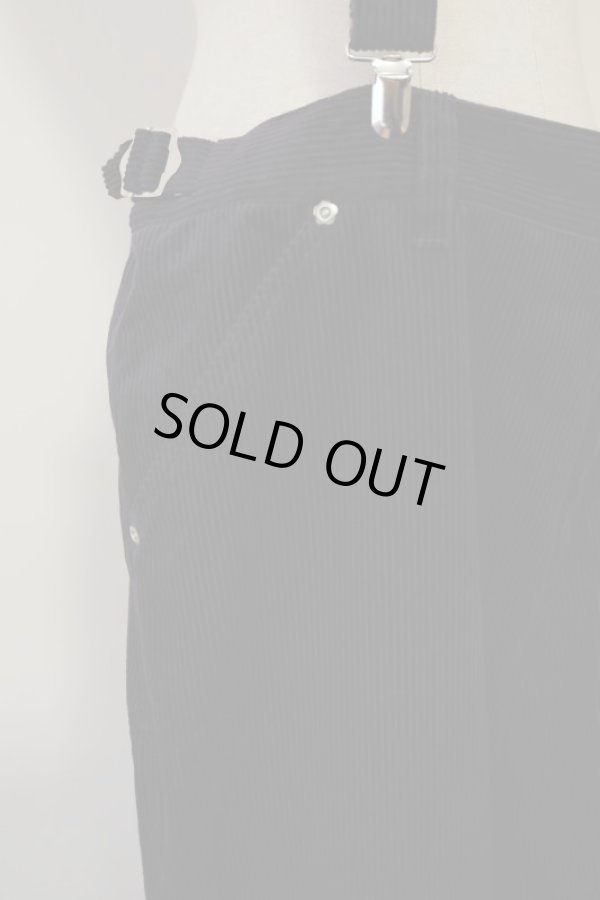 画像7: SOWA corduroy pants black (7)