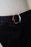 画像9: SOWA corduroy pants black (9)