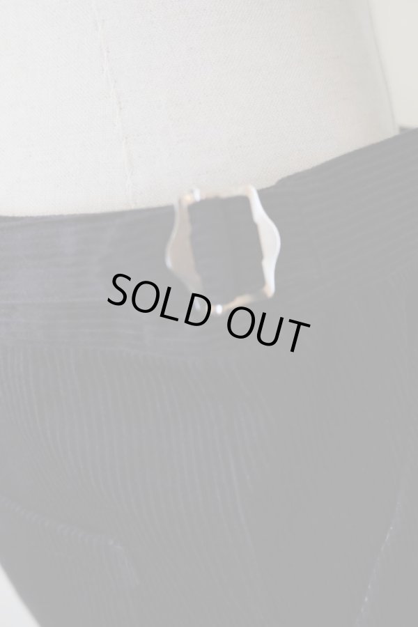 画像9: SOWA corduroy pants black (9)