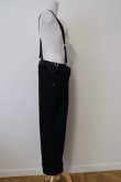 画像2: SOWA corduroy pants black (2)