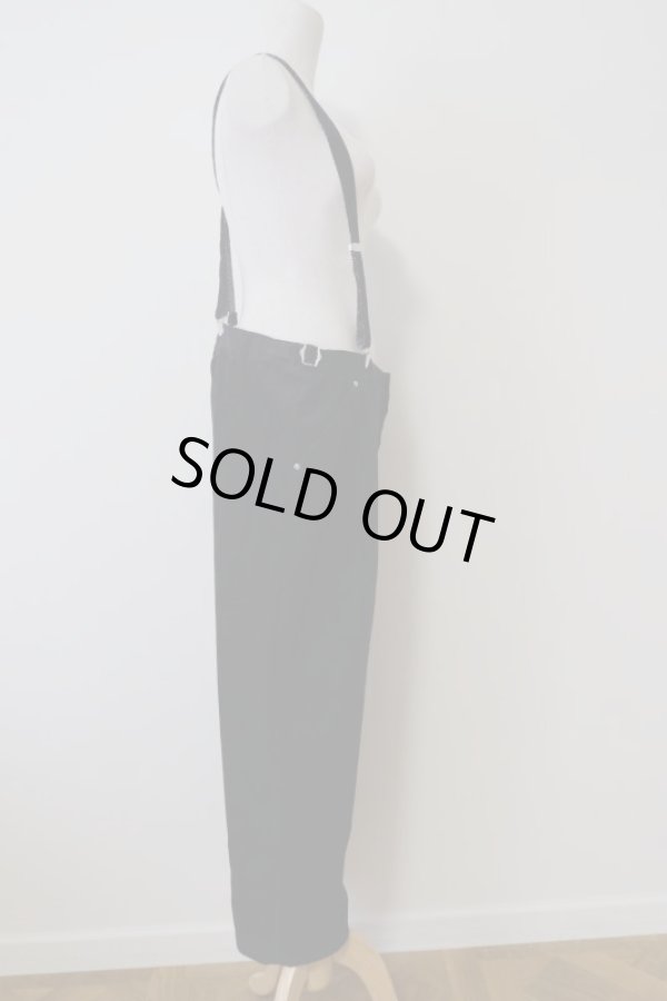 画像2: SOWA corduroy pants black (2)