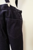 画像5: SOWA corduroy pants black (5)