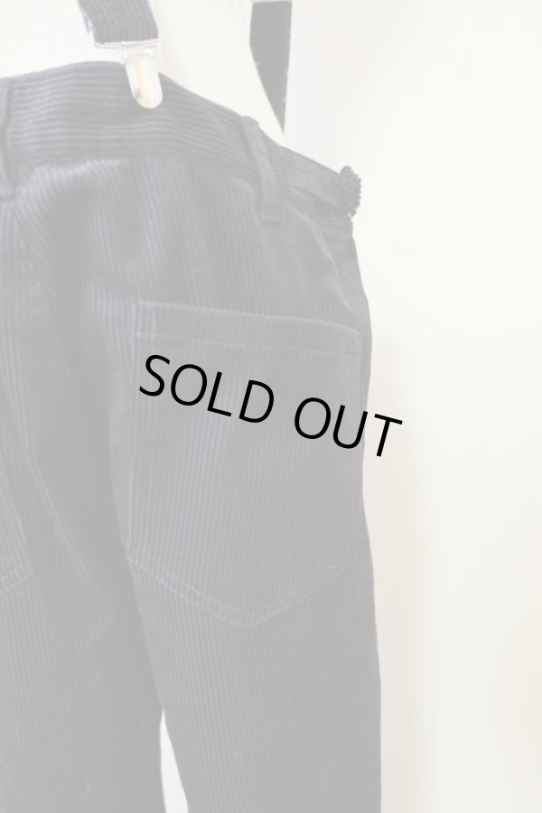 画像5: SOWA corduroy pants black (5)