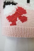 画像4: SIIILON Preps cat knit tops pink (4)