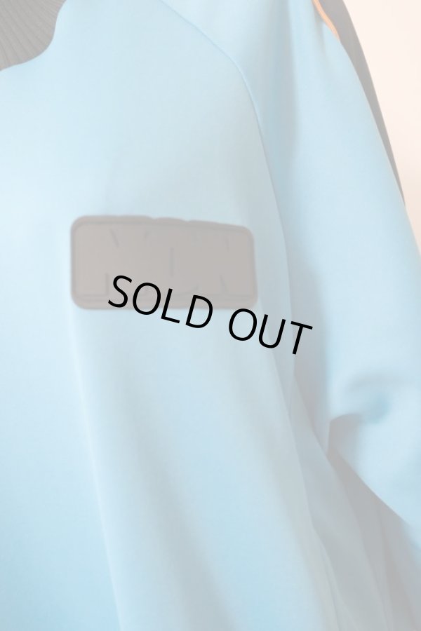 画像5: NON TOKYO  JERSEY FRILL ONE-PIECE  blue (5)